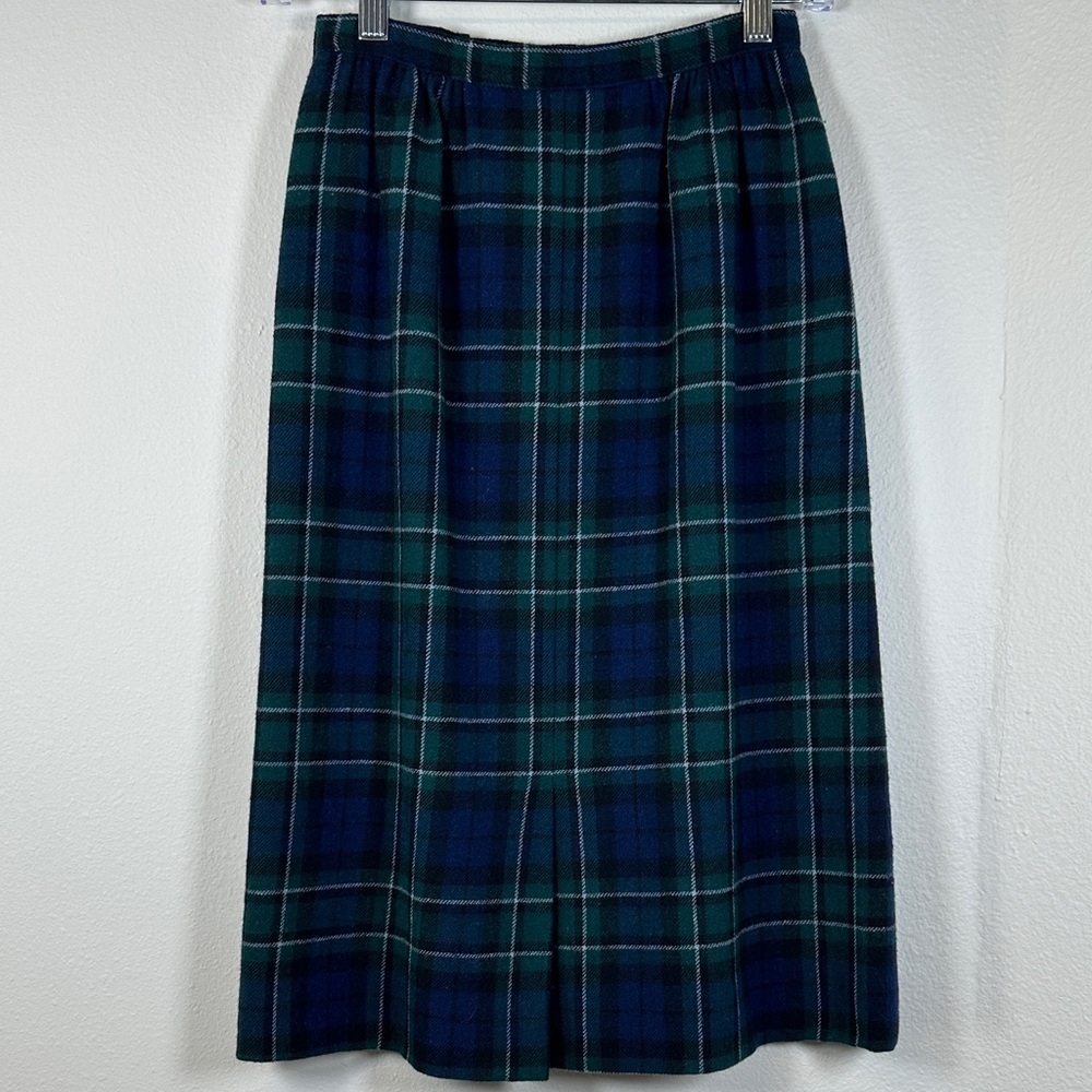 Vintage Pendleton Virgin Wool MacCallum Tartan Plaid Skirt Size 4P - Picture 5 of 8